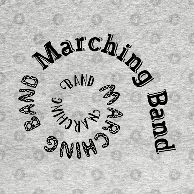 Marching Band Spiral by Barthol Graphics